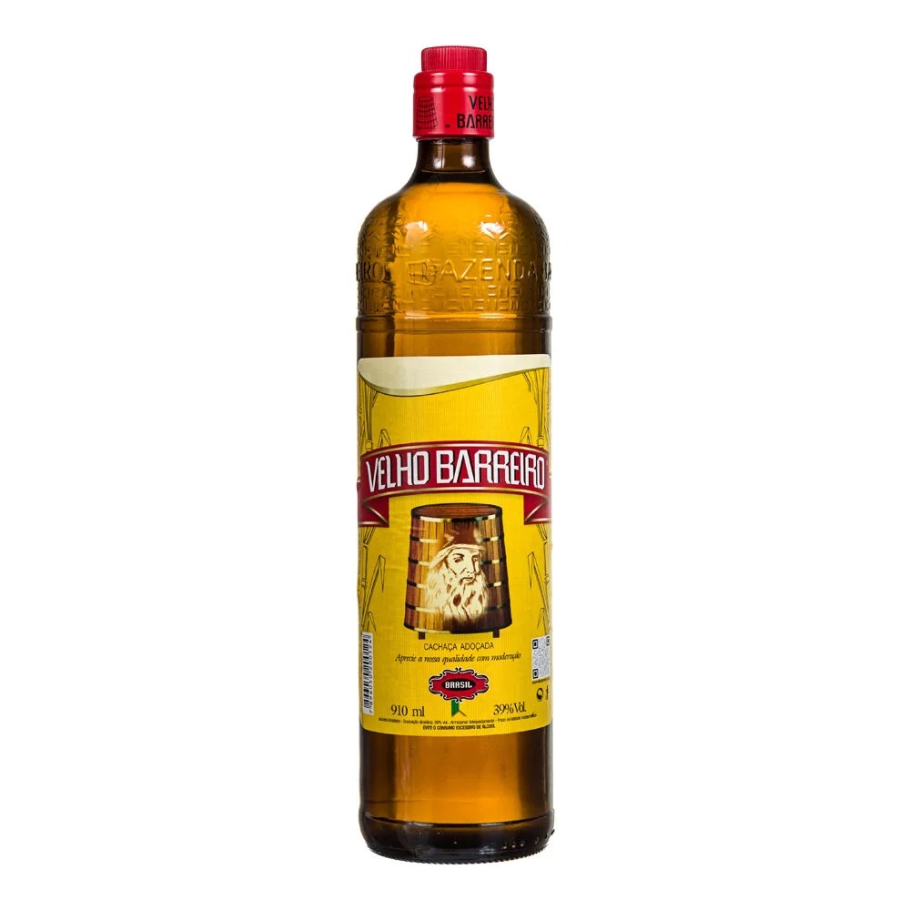 Velho Barreiro Cachaça 910 ml