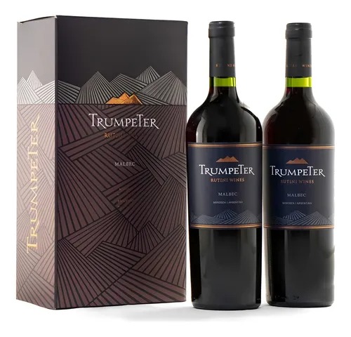 Estuche Trumpeter Malbec 2 x 750ml
