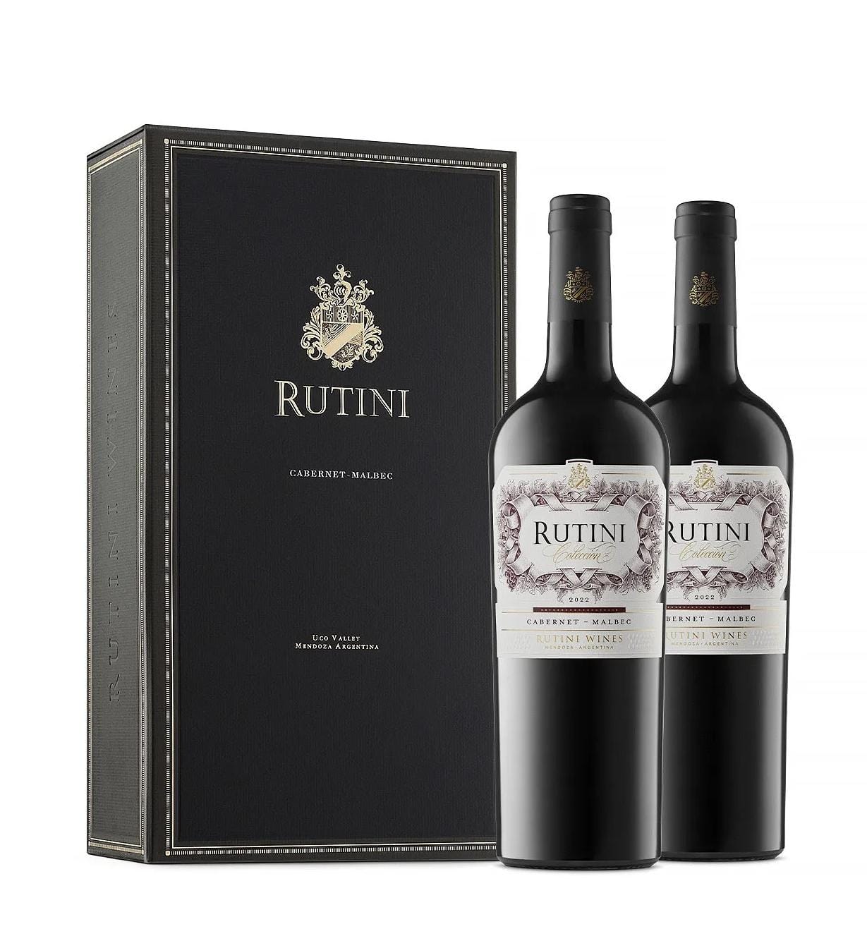 Estuche Rutini Cabernet Malbec 2 x 750ml