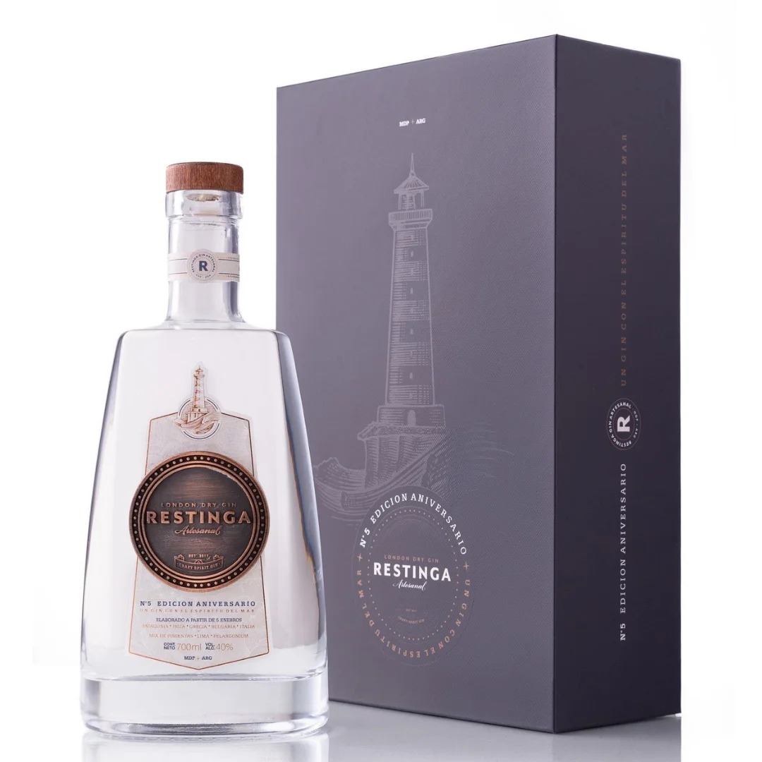 Restinga Gin N°5 Edición Aniversario Estuche 700ml