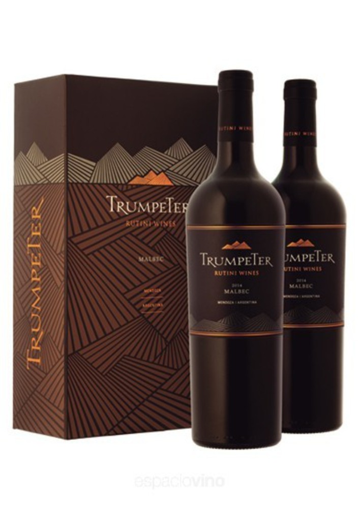 Estuche Trumpeter Malbec 2 x 750ml