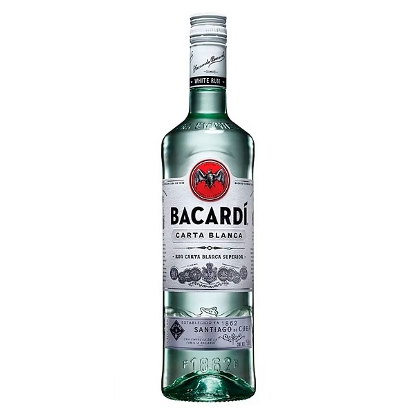 Bacardí Carta Blanca Ron 750ml