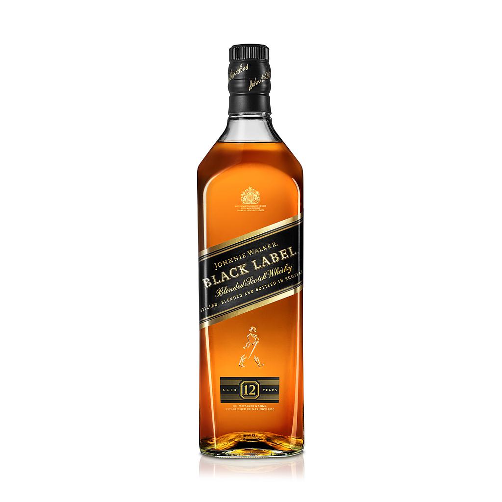 Johnnie Walker Black Label Whisky 1 Litro