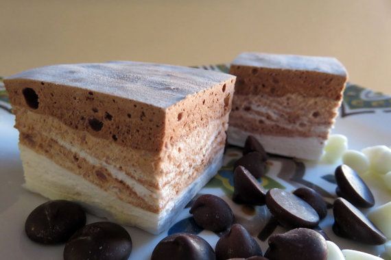 Triple Chocolate Marshmallows