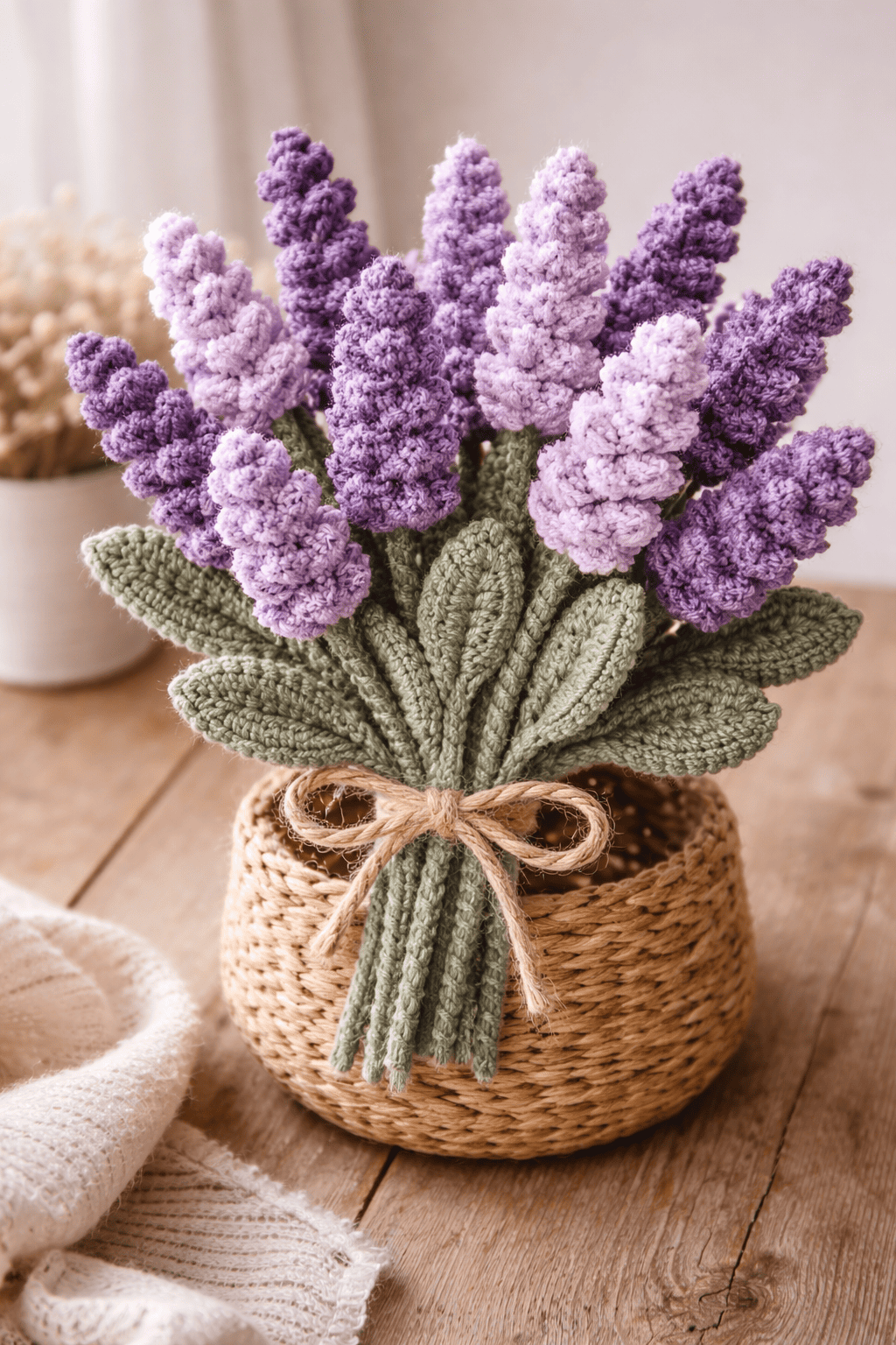 ramo de flores de lavanda