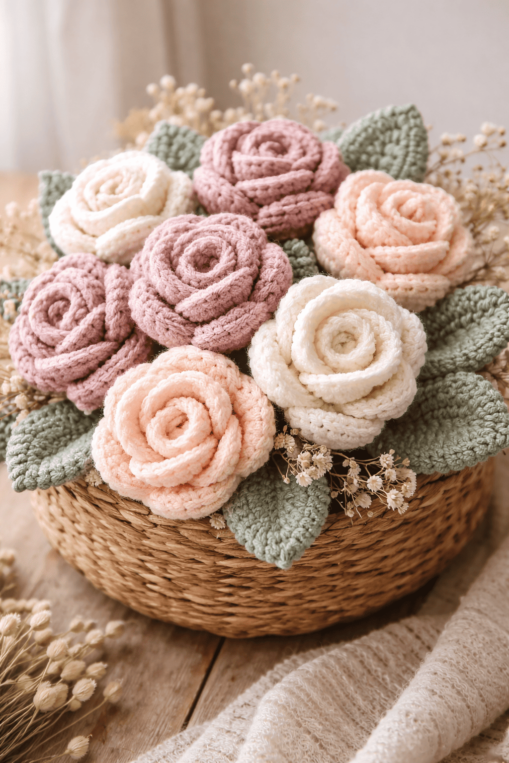 arreglo floral de rosas 