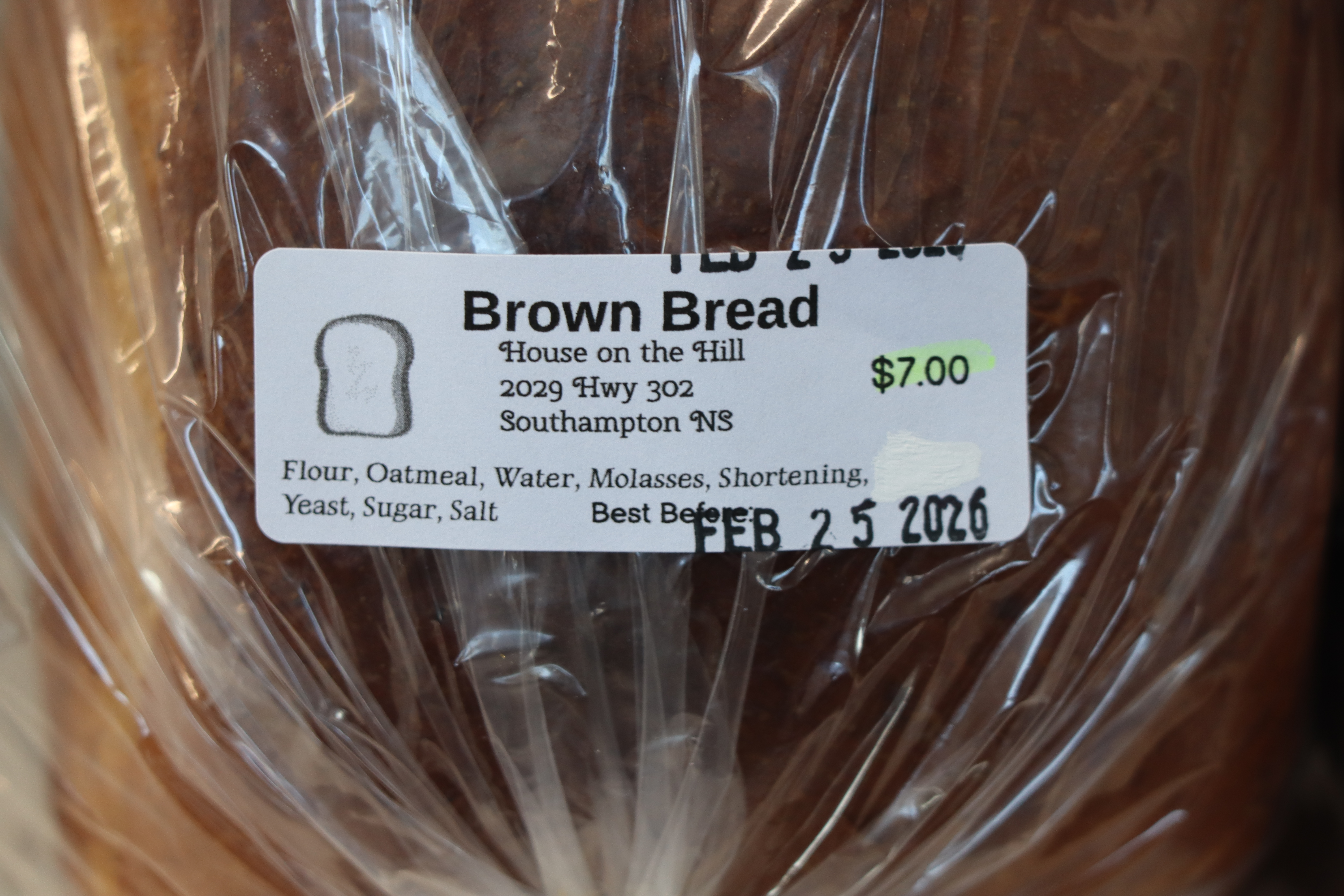 Freshly Baked Bread Loaf