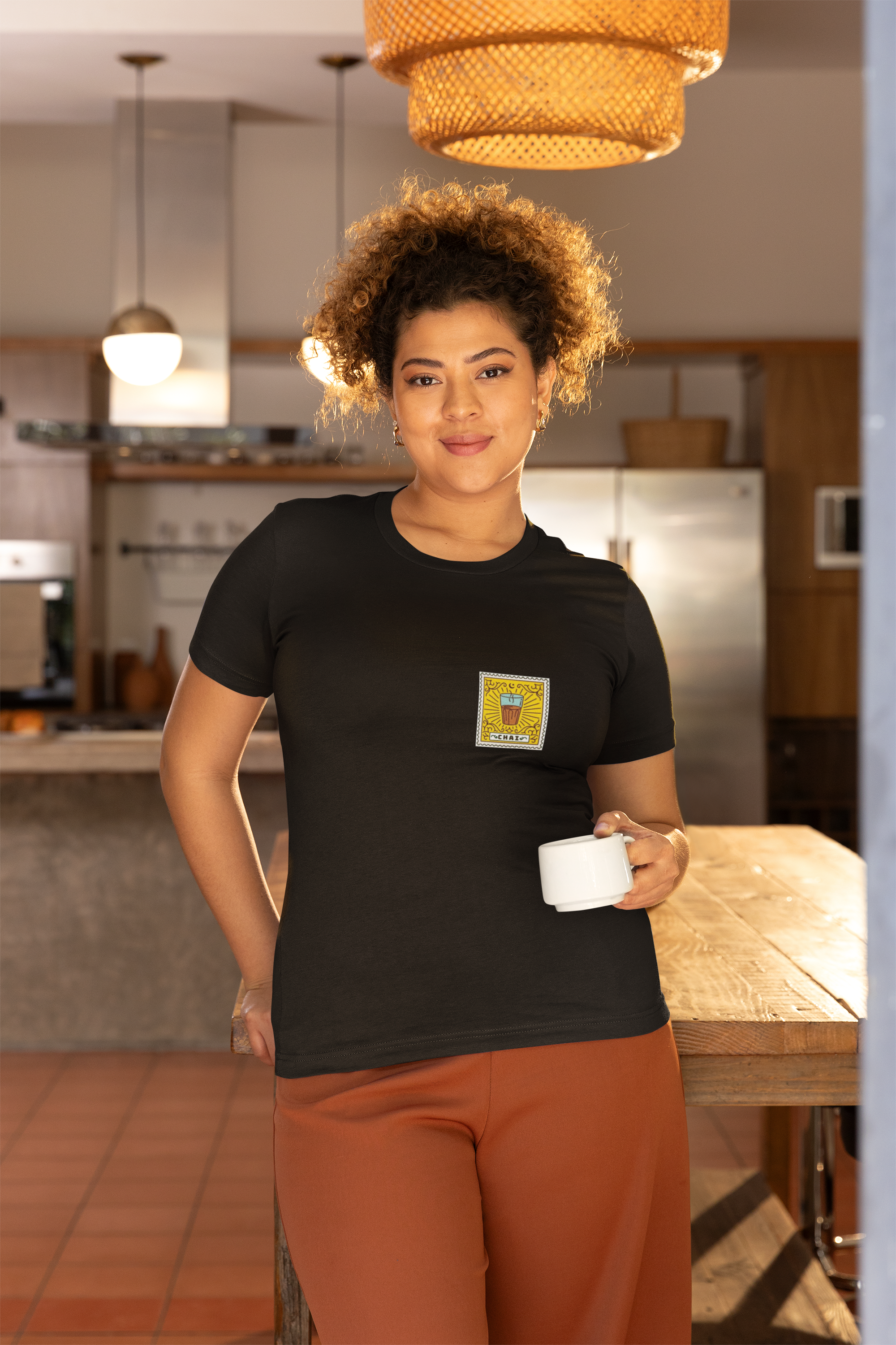 Chai Stamp Pocket Tee