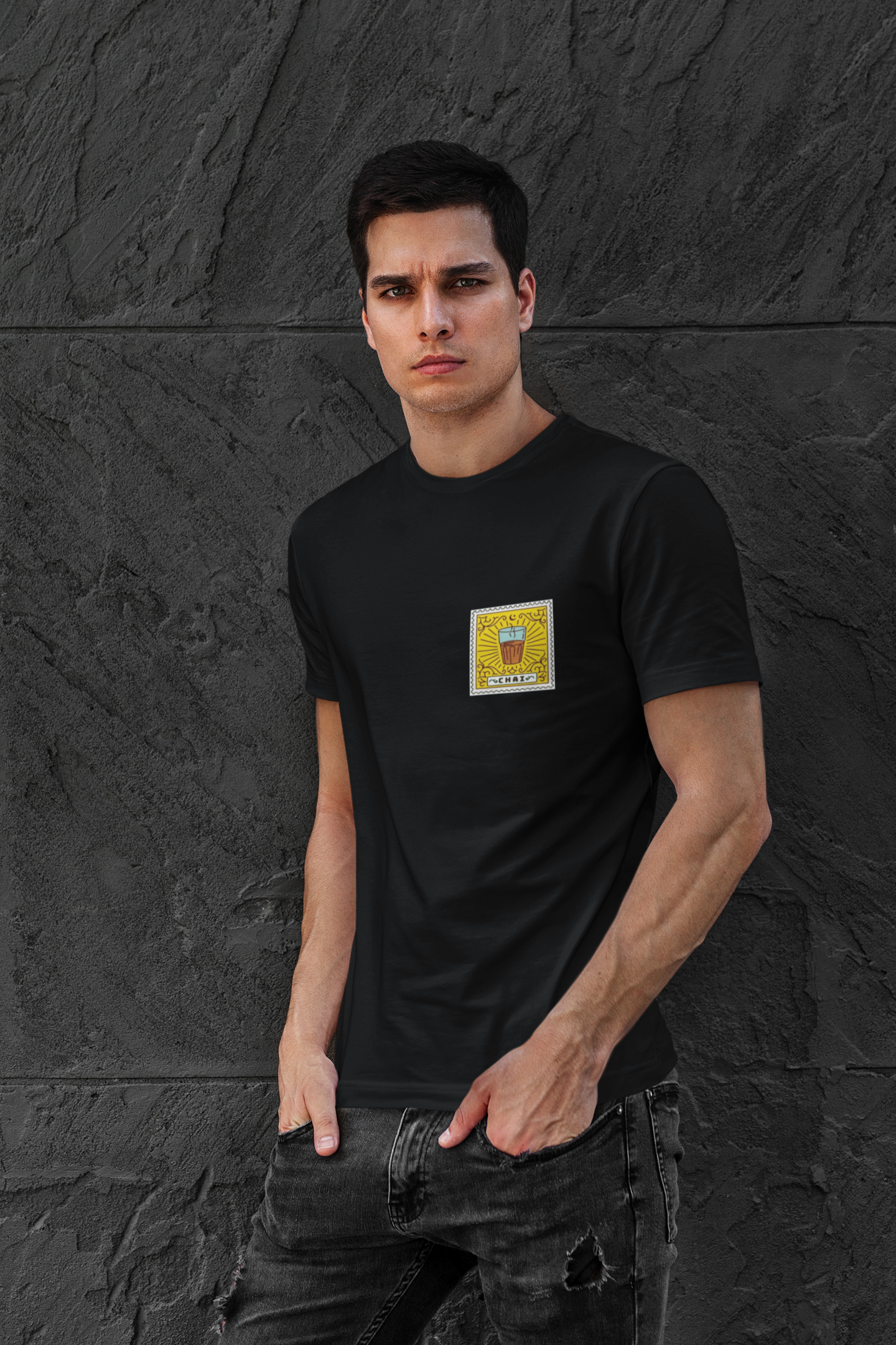 Chai Stamp Pocket Tee