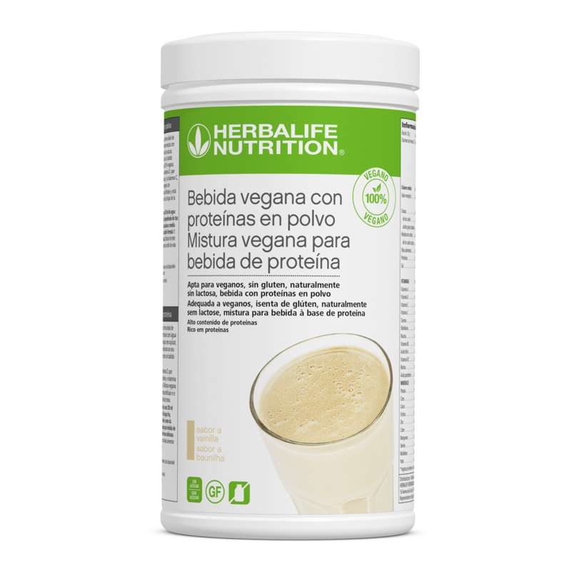 Bebida con proteínas en polvo - Vegana