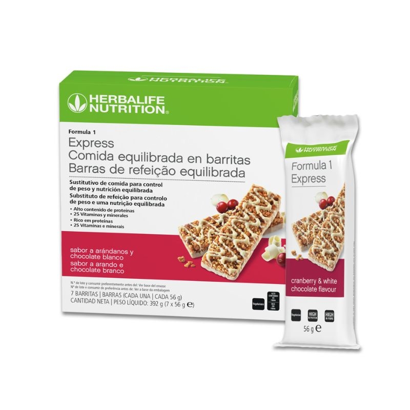 Barritas F1 Express (Paquete 7 unidades)