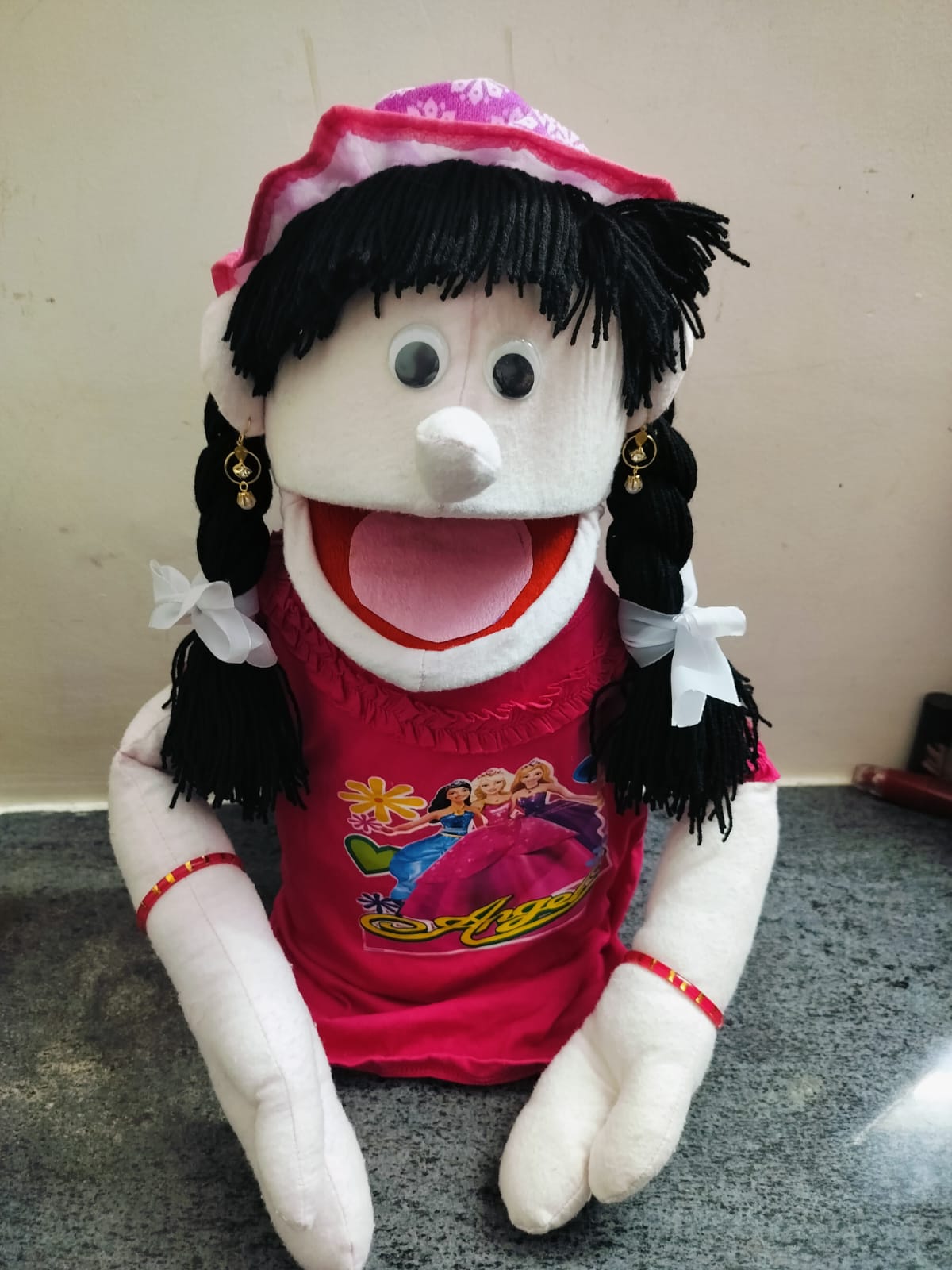 Cute Girl Plush Doll , Single piece