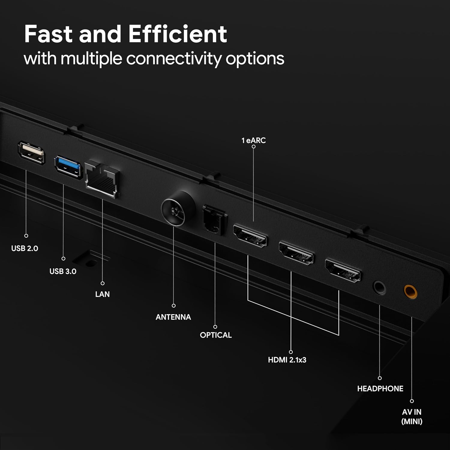 acer 189 cm (75 inches) Super Series 4K Ultra HD Smart QLED Google TV AR75QDXGU2875AT (Black) 2024 Model