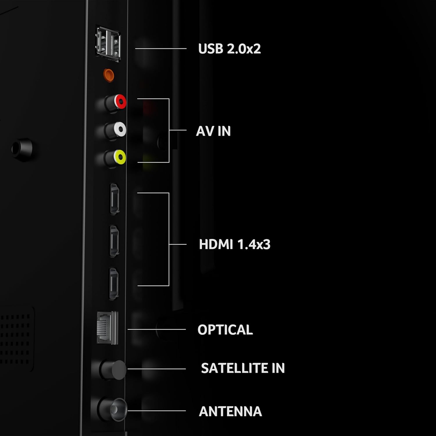 acer 80 cm (32 inches) Ultra I Series HD Smart LED Google TV AR32HDJGU2841BD (Black)