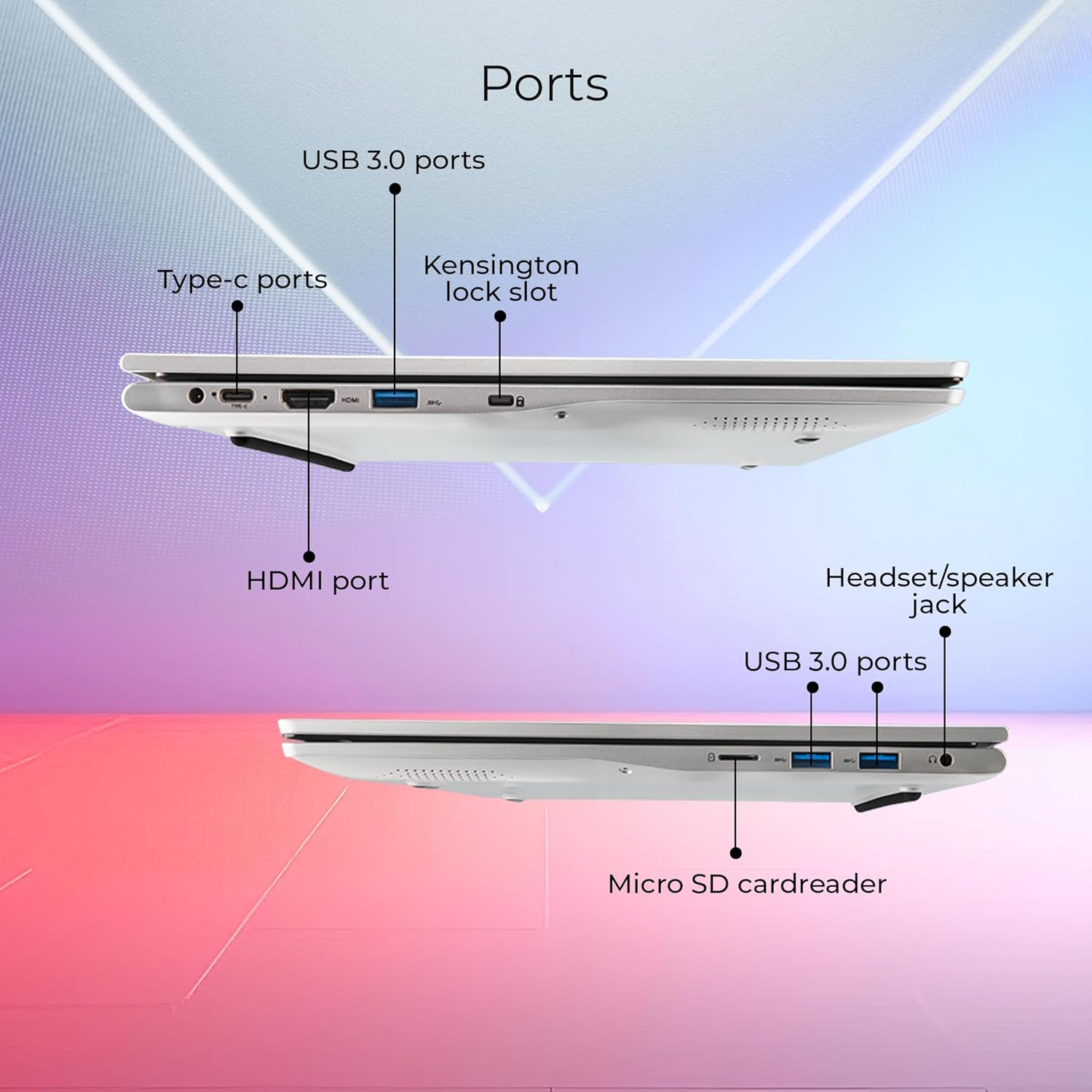 acer Aspire 3, Intel Pentium N6000, 12GB LPDDR4X RAM, 512GB SSD, HD, 15.6"/39.62cm, Windows 11 Home, Pure Silver, 1.5KG, A325-45, Thin and Light Laptop