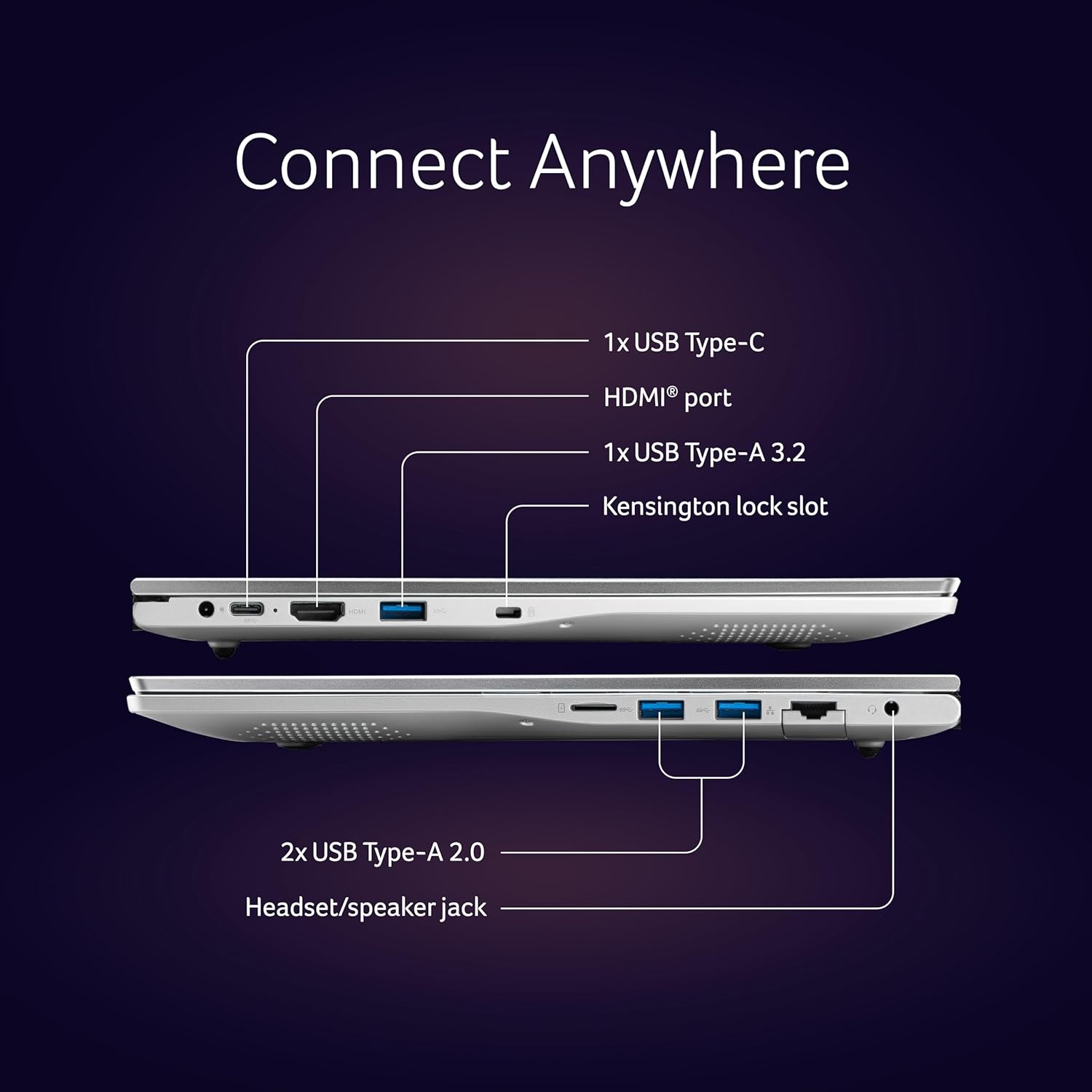 acer Aspire Lite 12th Gen Intel Core i5-12450H, Office 2024 + M365 Basic, 16GB RAM/512GB SSD, 39.62cm(15.6") FHD IPS Display Win11H, Pure Silver, 1.7KG,AL15-52H, Backlit KB, Thin & Light Laptop