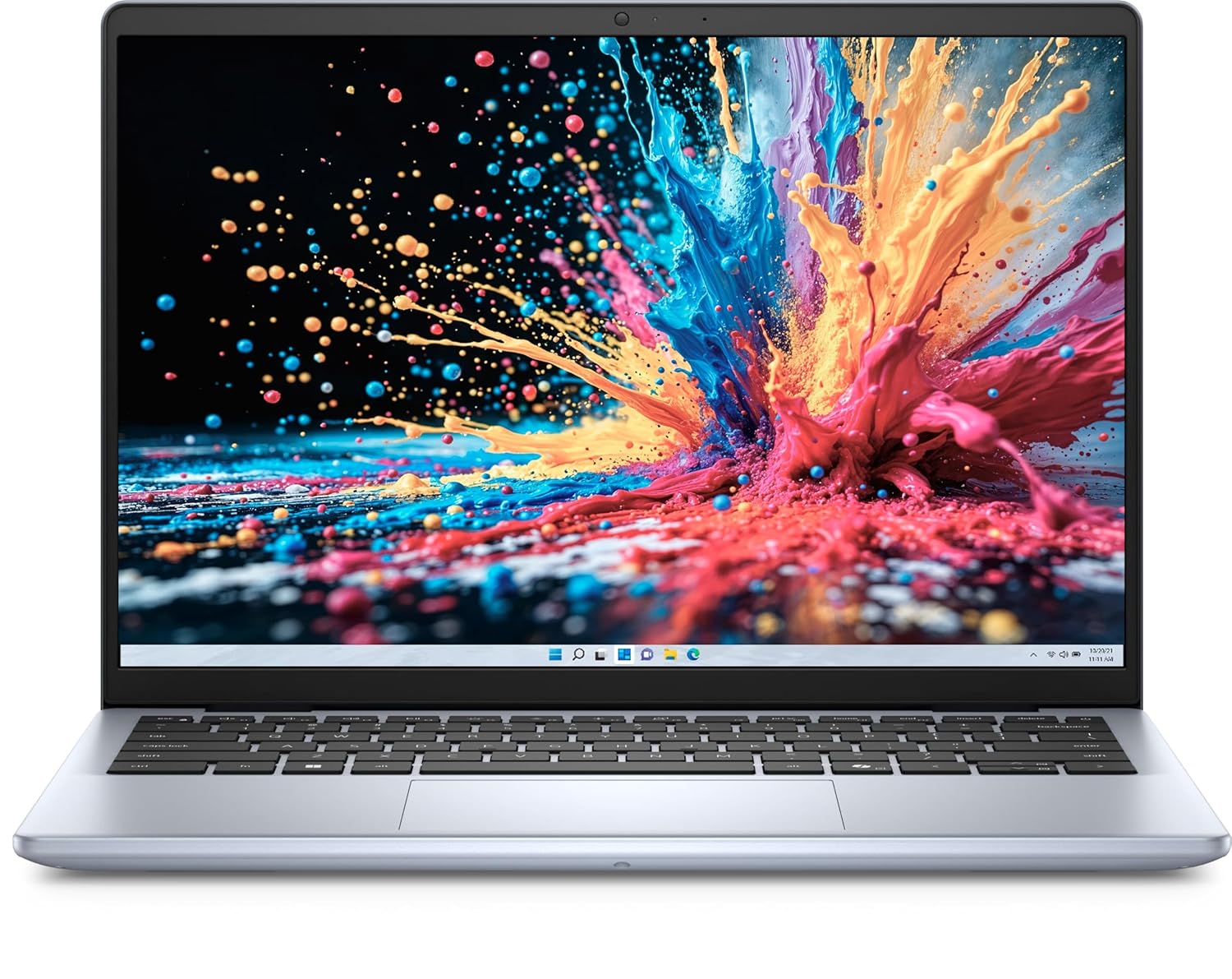 Renewed 14 (2026) Intel Core 3 14th Gen - (4 GB DDR5/12 GB SSD/Intel UHD Graphics/Windows Home) Thin and Light Business Laptop/14.0" FHD+ IPS Display/Ice Blue/1.4 kg/MSO 2021