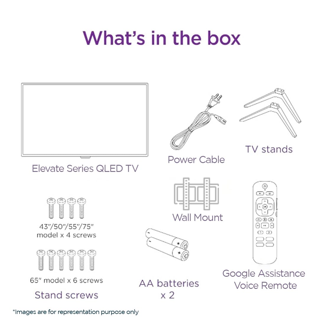 Acerpure 139 cm (55 inch) Elevate Neo Series 4K Ultra HD QLED Smart Android 14 TV GTV AP55UG75PELN5