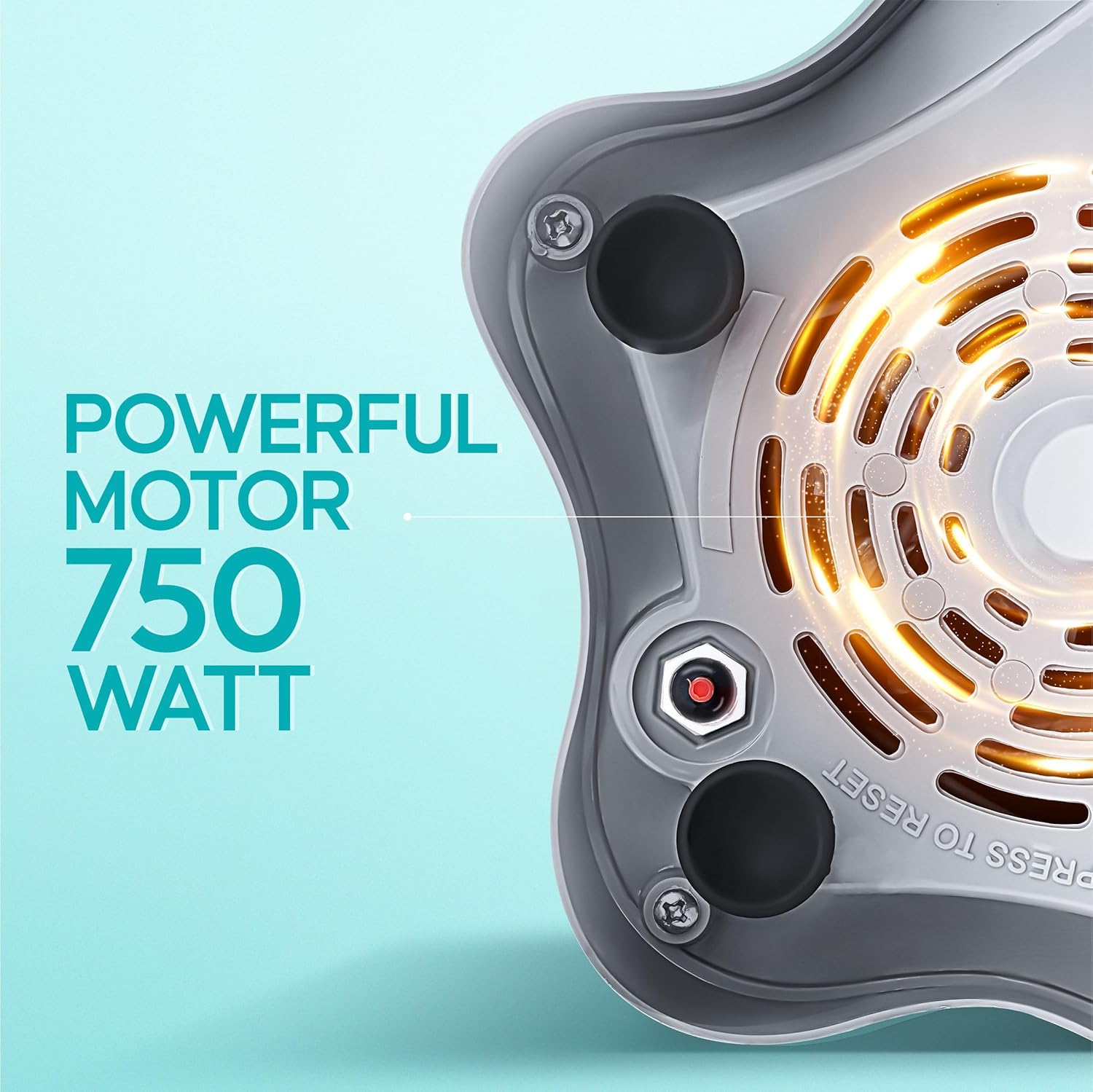 Longway Super Dlx Juicer Mixer Grinder | Up to 750 Watt Powerful Motor | 4 Jars for Grinding, Mixing, Juicing | 2 Year Warranty | Black & Gray