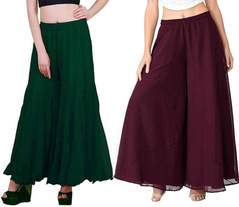 Women’s Flared Palazzo Pants