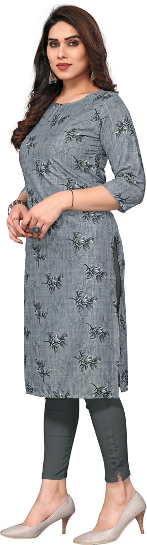 Floral Printed Kurti Set