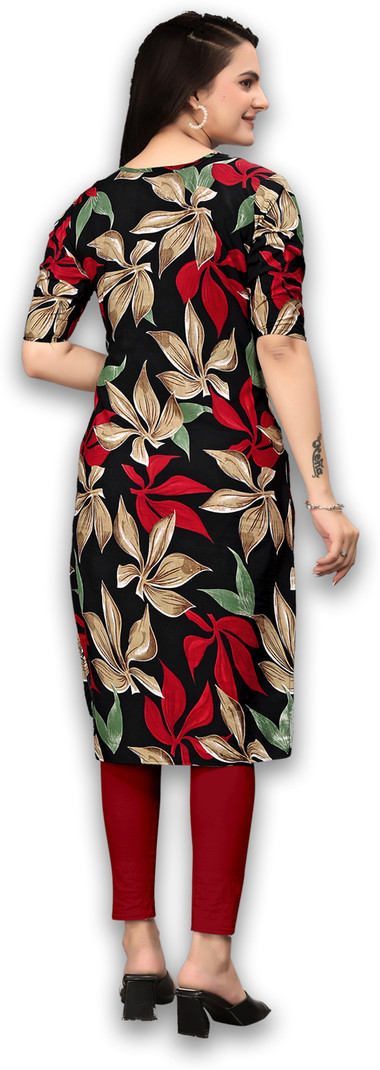 Floral Printed Kurti Set