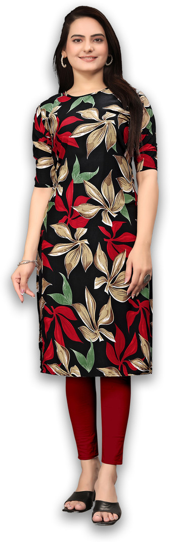 Floral Printed Kurti Set