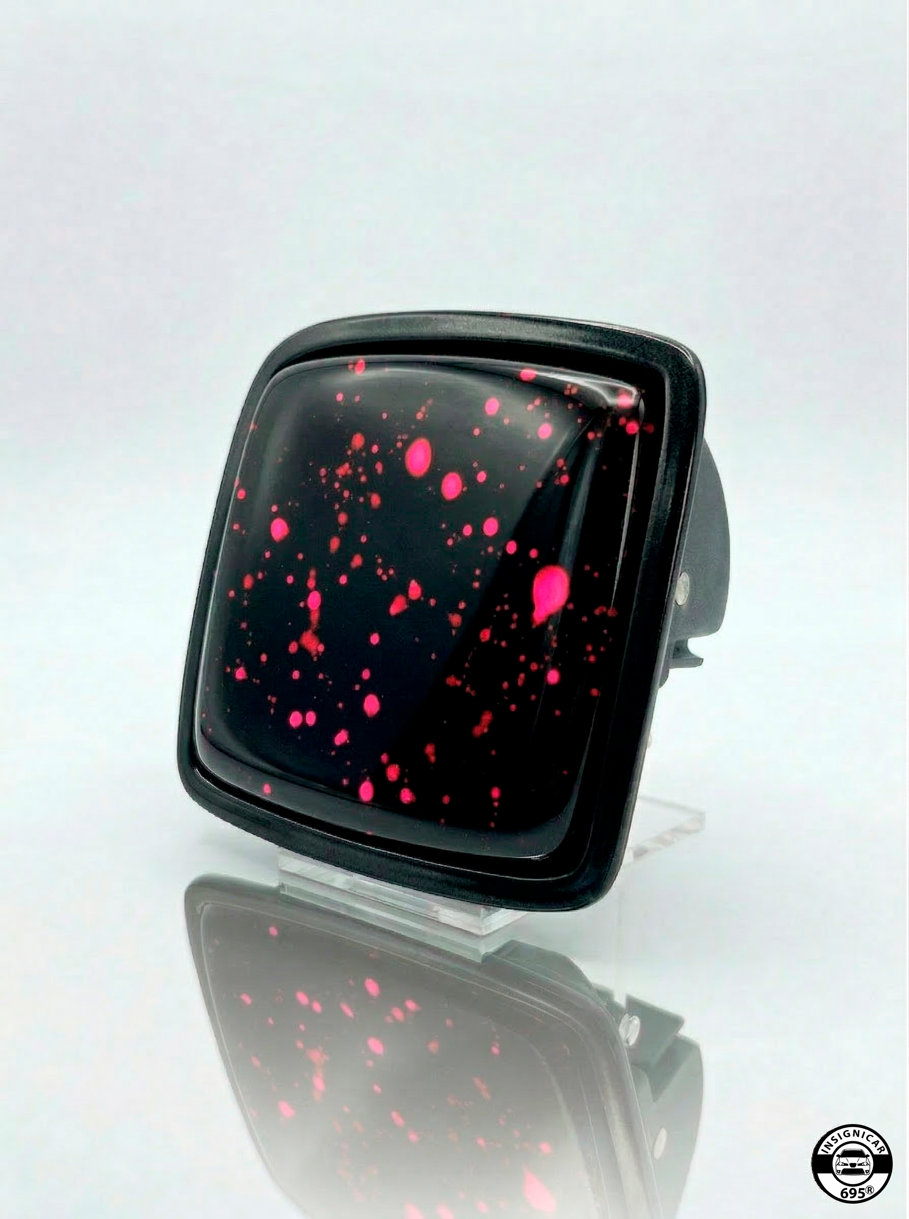 PACK INSIGNIAS DELANTERA Y TRASERA "NEON GALAXY" 