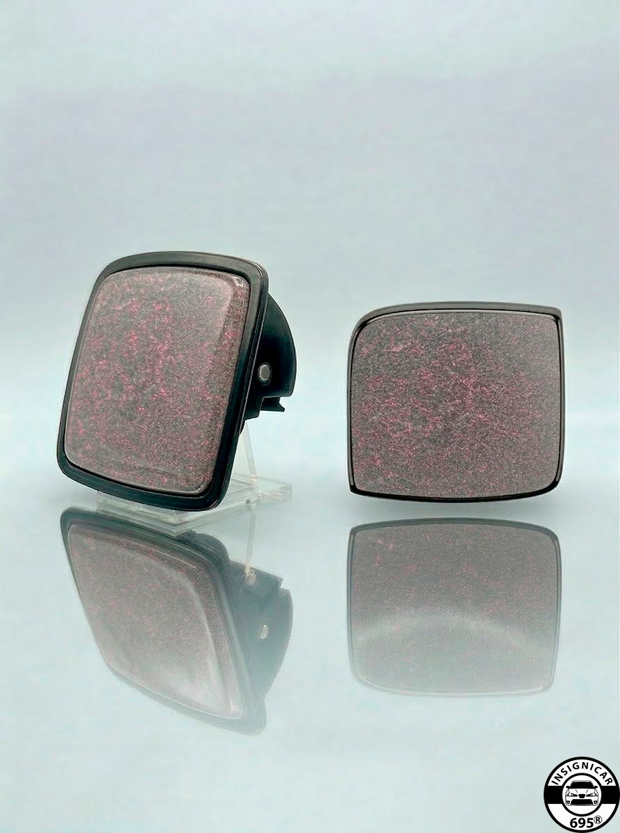 PACK INSIGNIAS DELANTERA Y TRASERA "TITANIUM GREY"