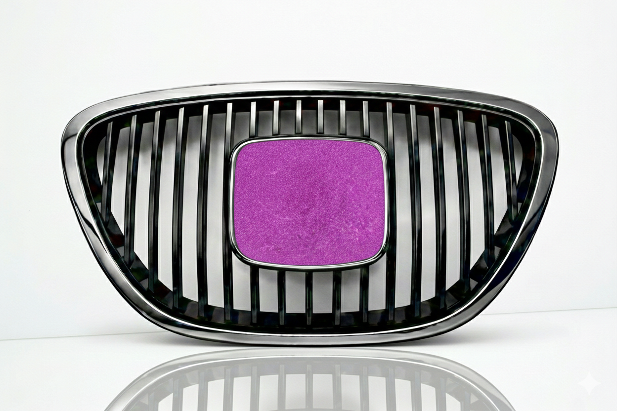 INSIGNIA DELANTERA "PINK VELVET" (Compatible con SEAT)