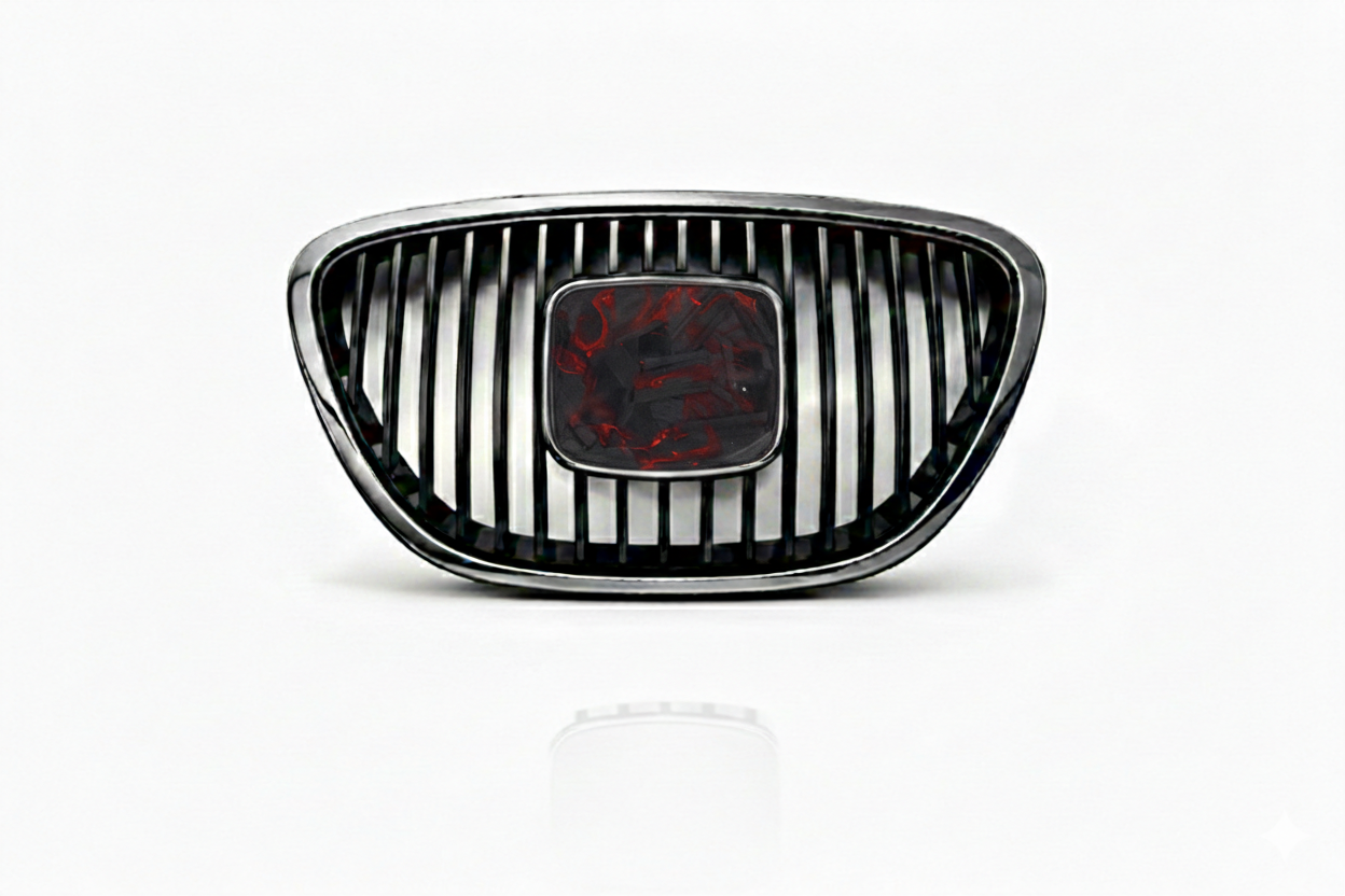 INSIGNIA DELANTERA "LAVA CARBON" (Compatible con SEAT)