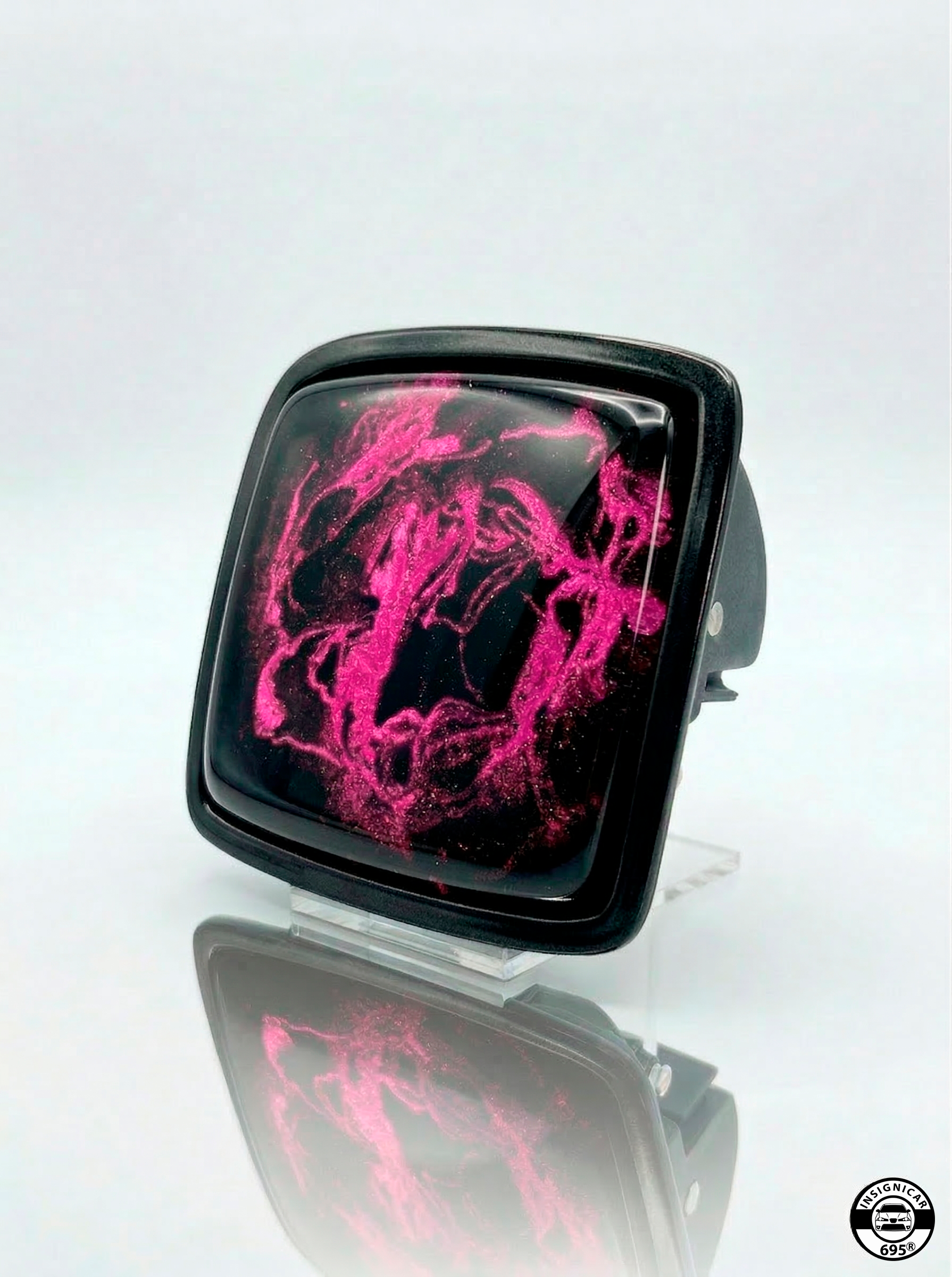 PACK INSIGNIAS DELANTERA Y TRASERA "MAGENTA STORM" 