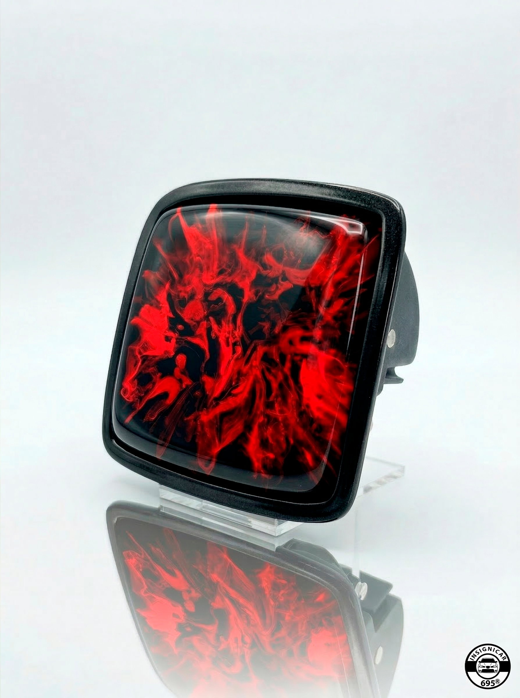 PACK INSIGNIAS DELANTERA Y TRASERA "RED PHANTOM"