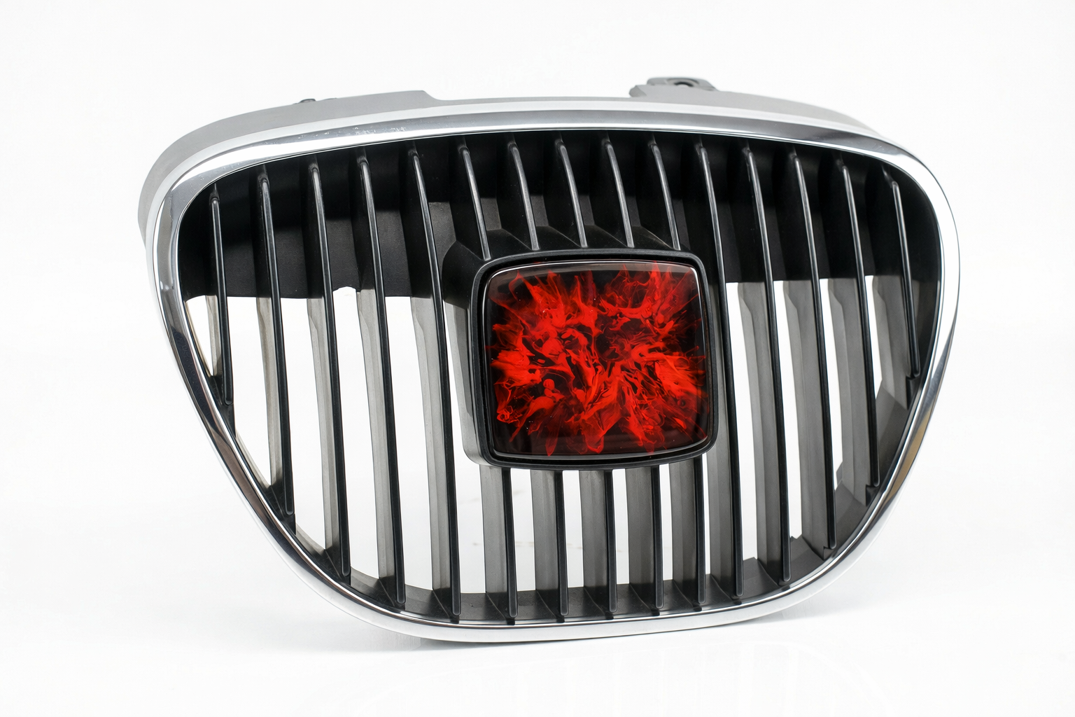 Insignia Delantera Inferno Rojo (Compatible con SEAT)