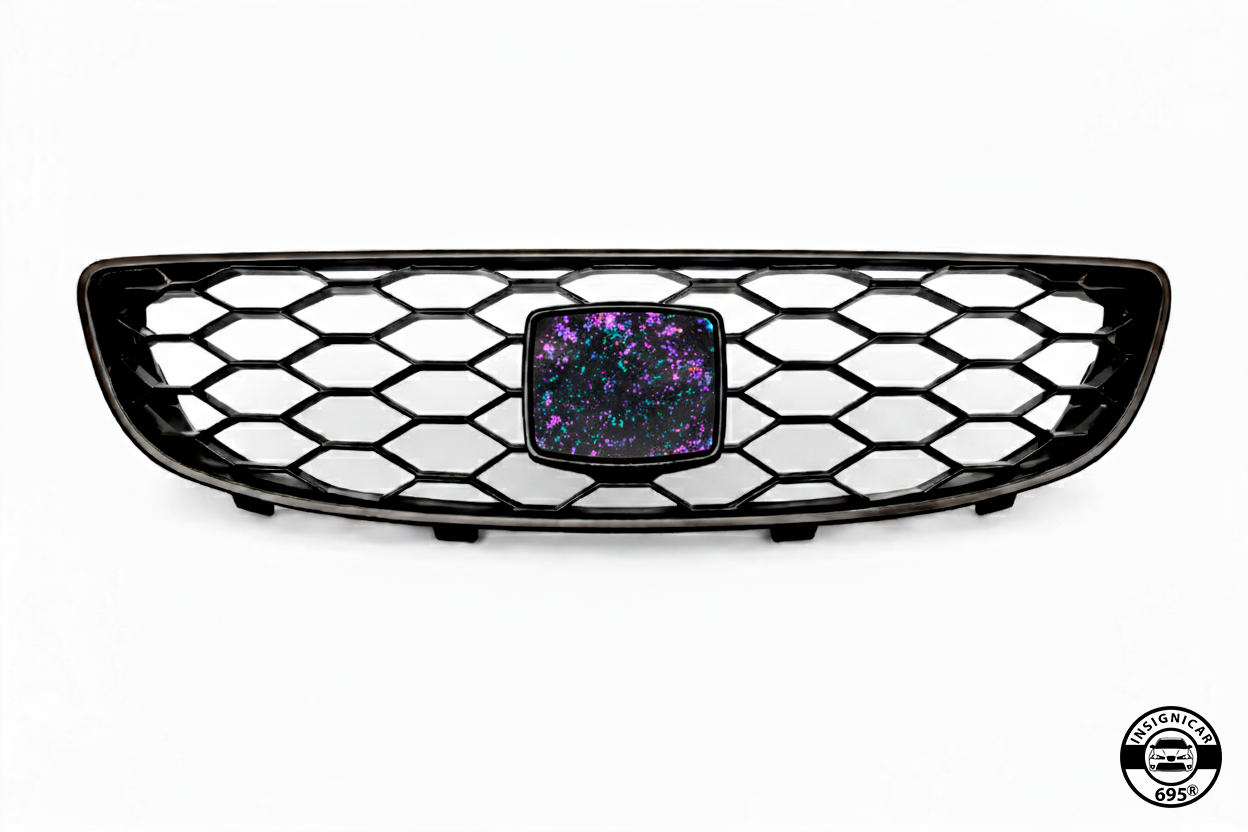 INSIGNIA DELANTERA "PURPLE HALO" (Compatible con SEAT)