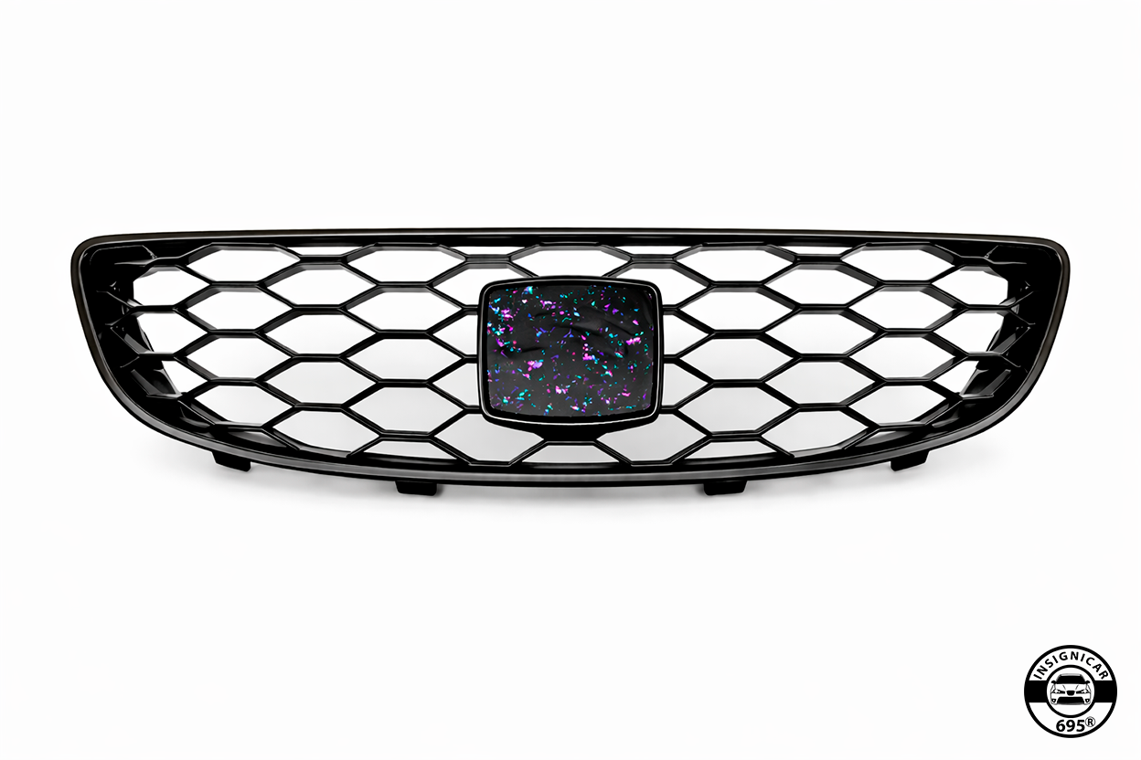 INSIGNIA DELANTERA "AURORA CARBON" (Compatible con SEAT)