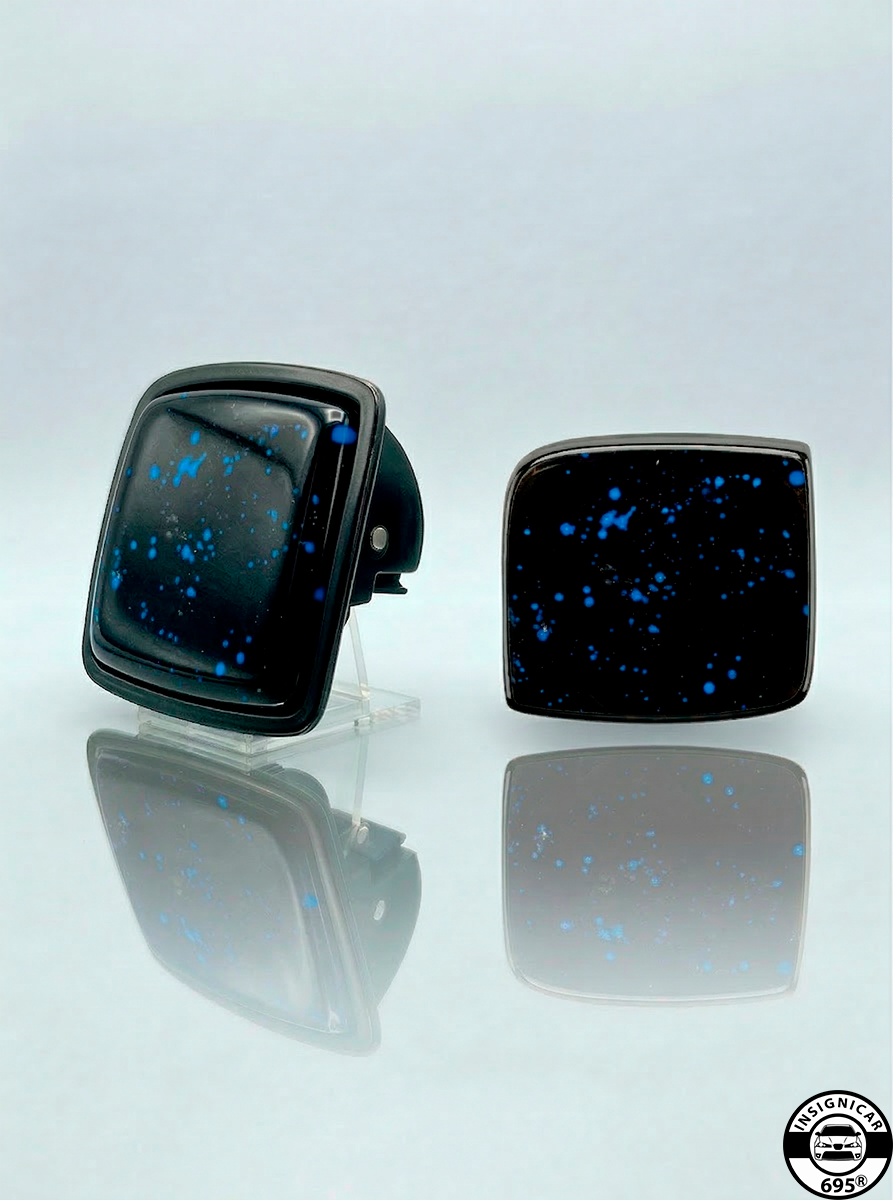 PACK INSIGNIAS DELANTERA Y TRASERA "MIDNIGHT RAIN" 