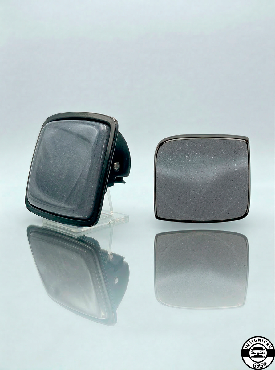 PACK INSIGNIAS DELANTERA Y TRASERA "ICE GLASS" 