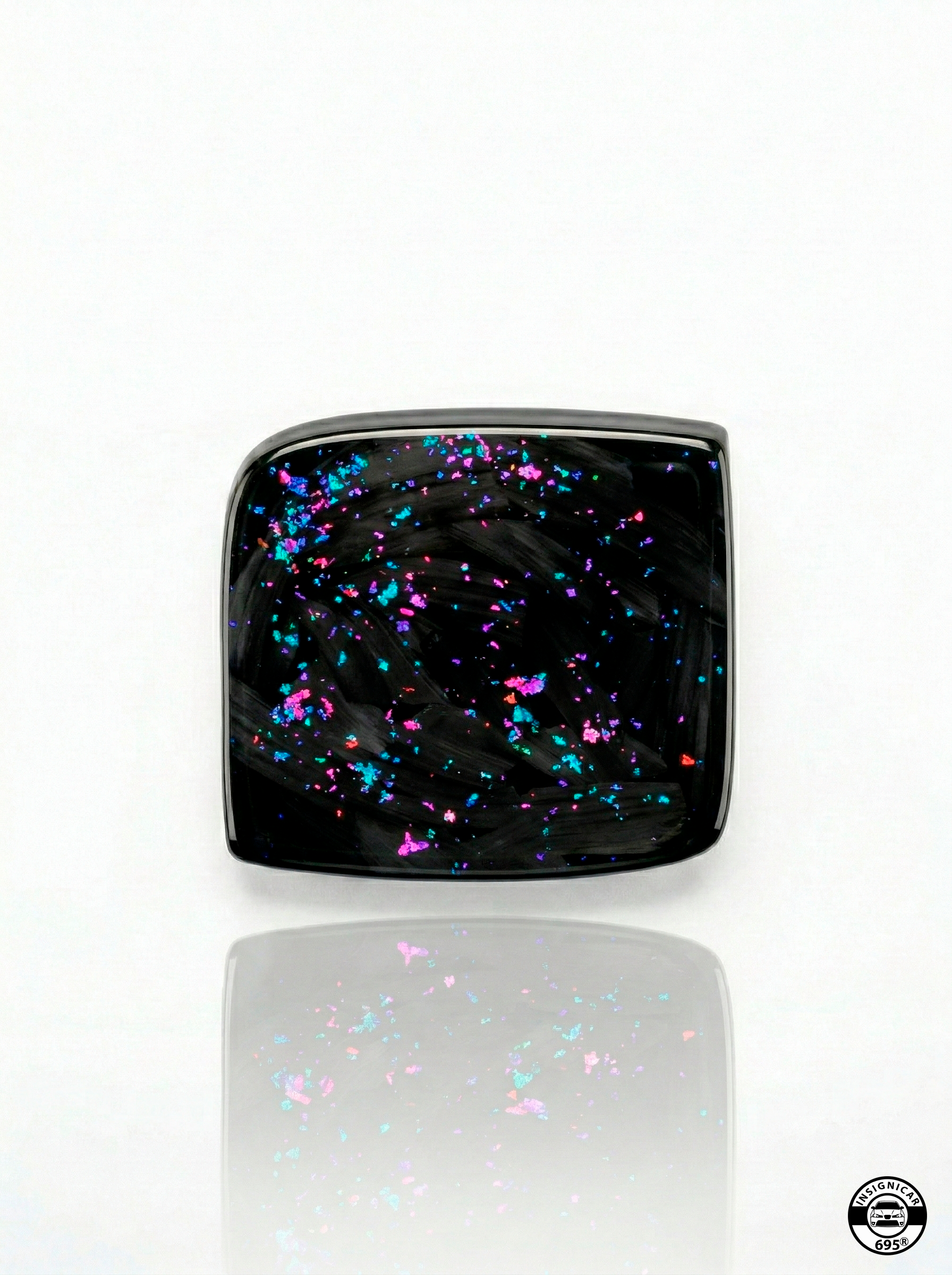 PACK INSIGNIAS DELANTERA Y TRASERA "AURORA CARBON" 