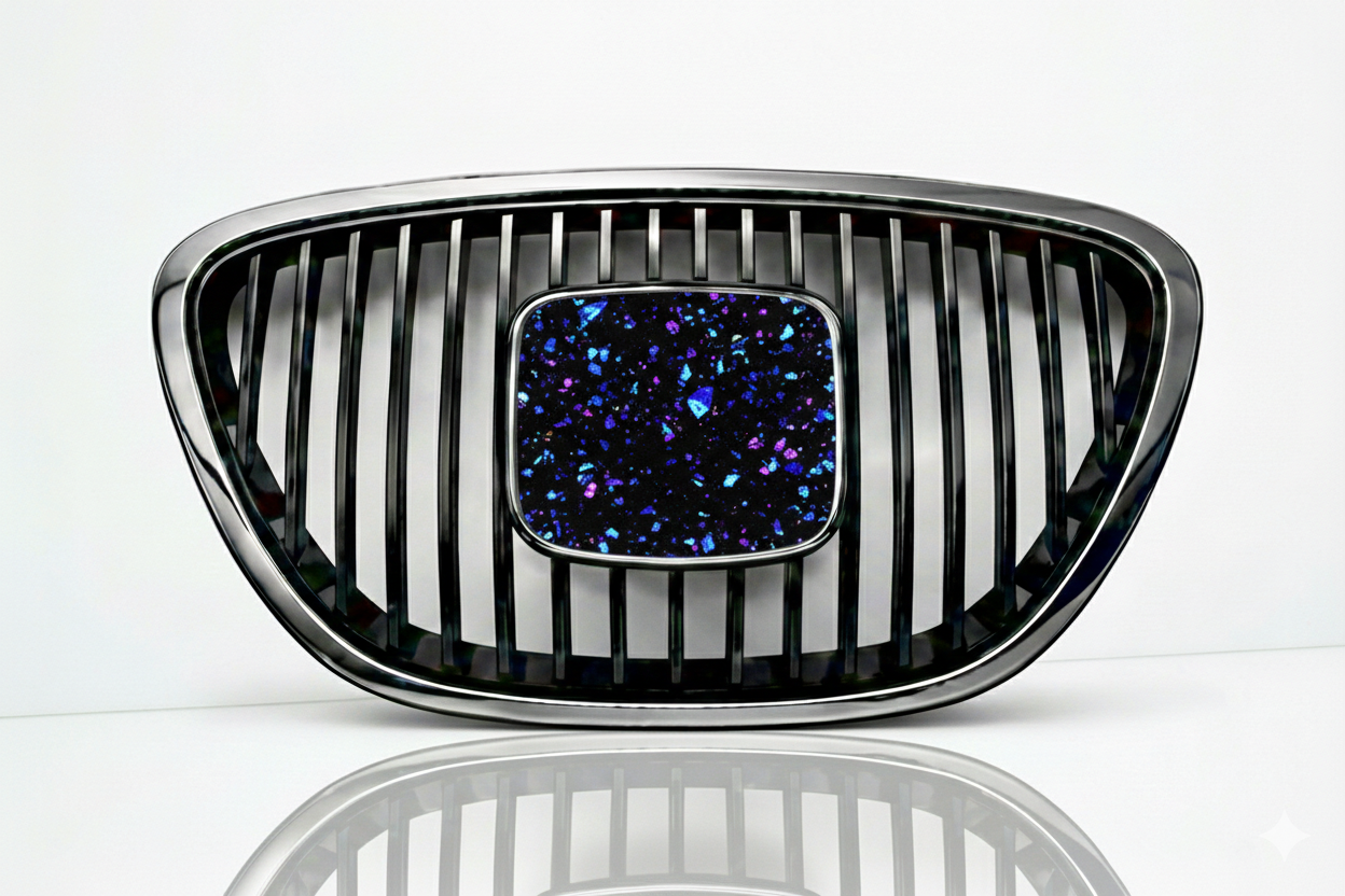 INSIGNIA DELANTERA "POLAR CARBON" (Compatible con SEAT)