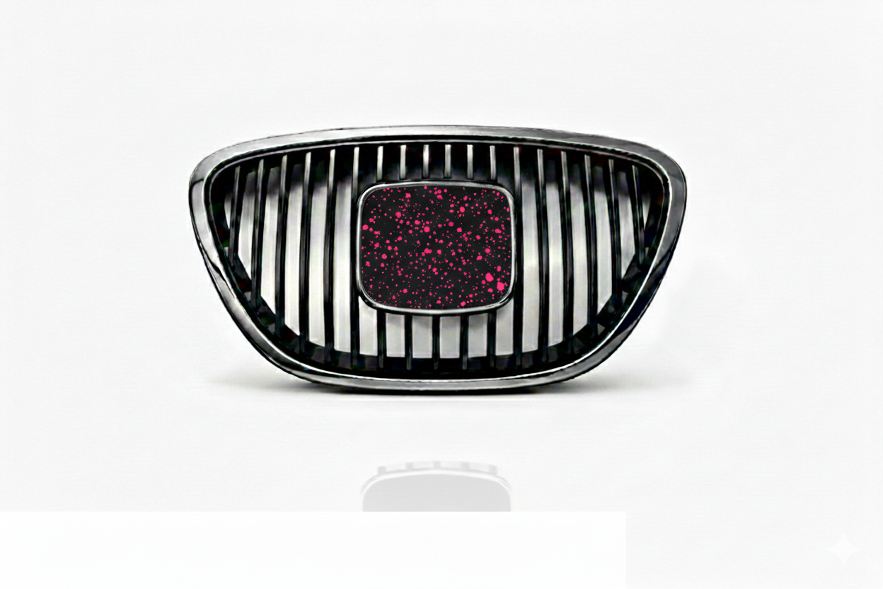 INSIGNIA DELANTERA "NEON GALAXY" (Compatible con SEAT)