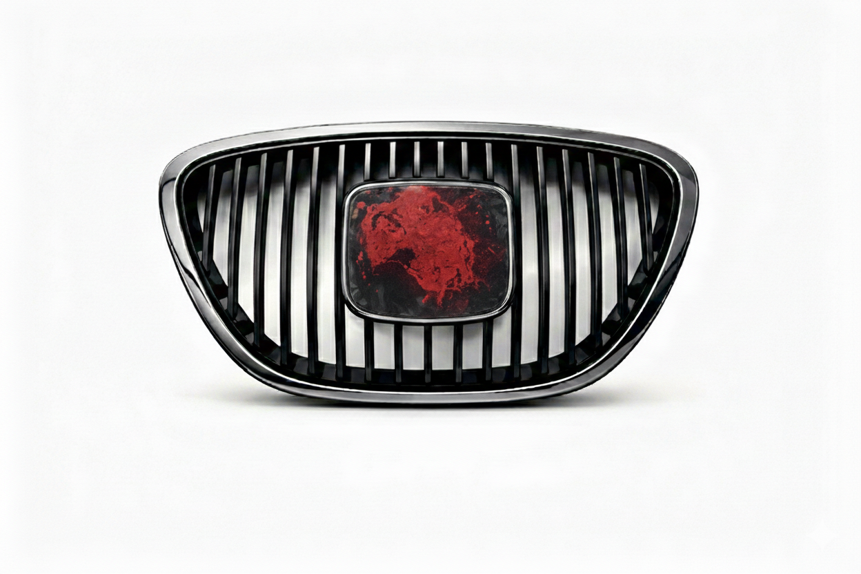 INSIGNIA DELANTERA "CRIMSON IMPACT" (Compatible con SEAT)