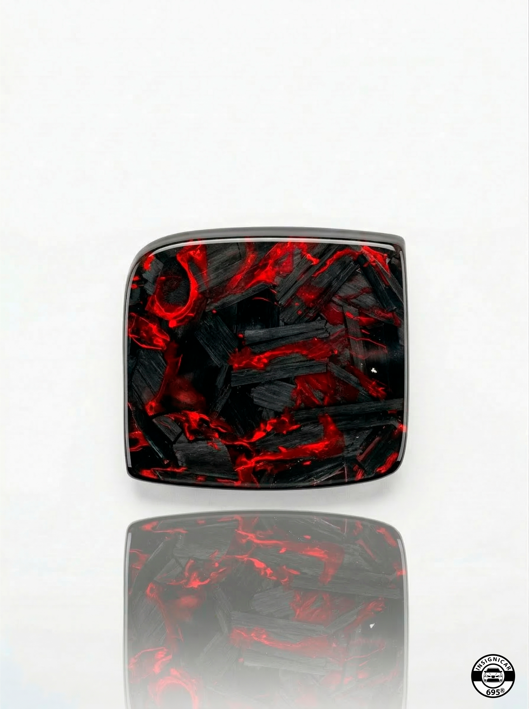 PACK INSIGNIAS DELANTERA Y TRASERA "LAVA CARBON" 