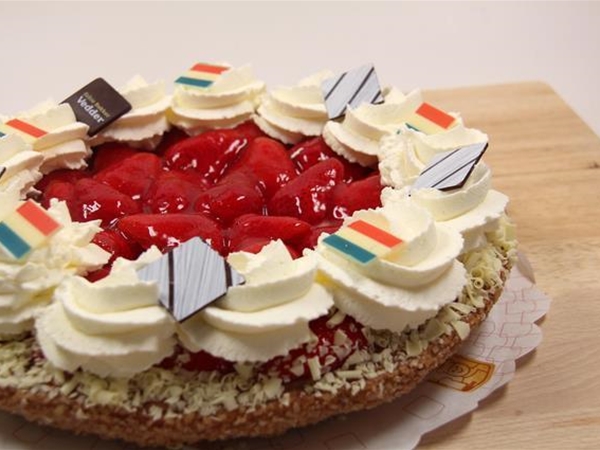 Aardbeien Korst + Slagroom