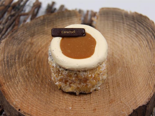 Caramel Creme Gebakje