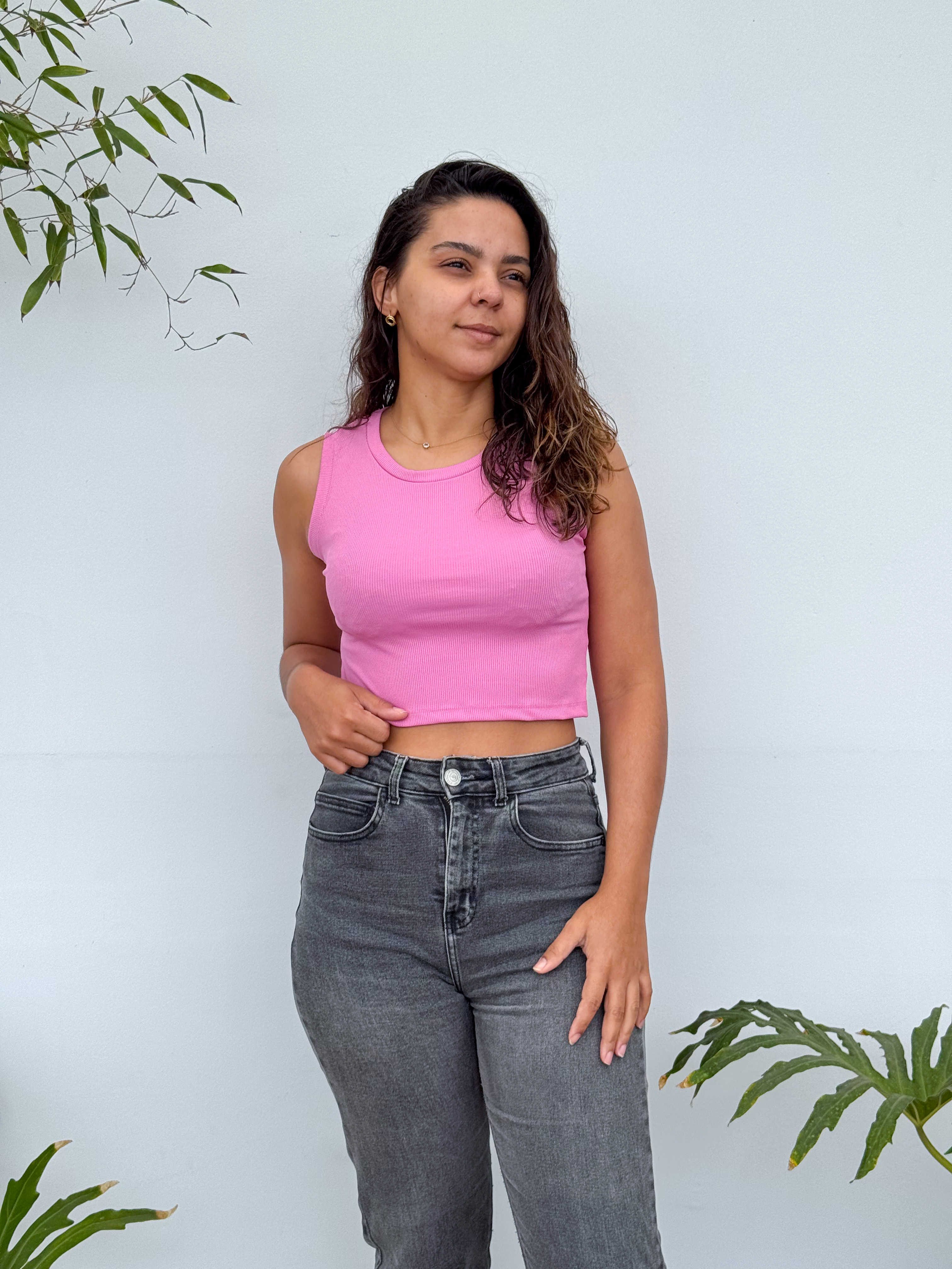 Regata Cropped Canelada