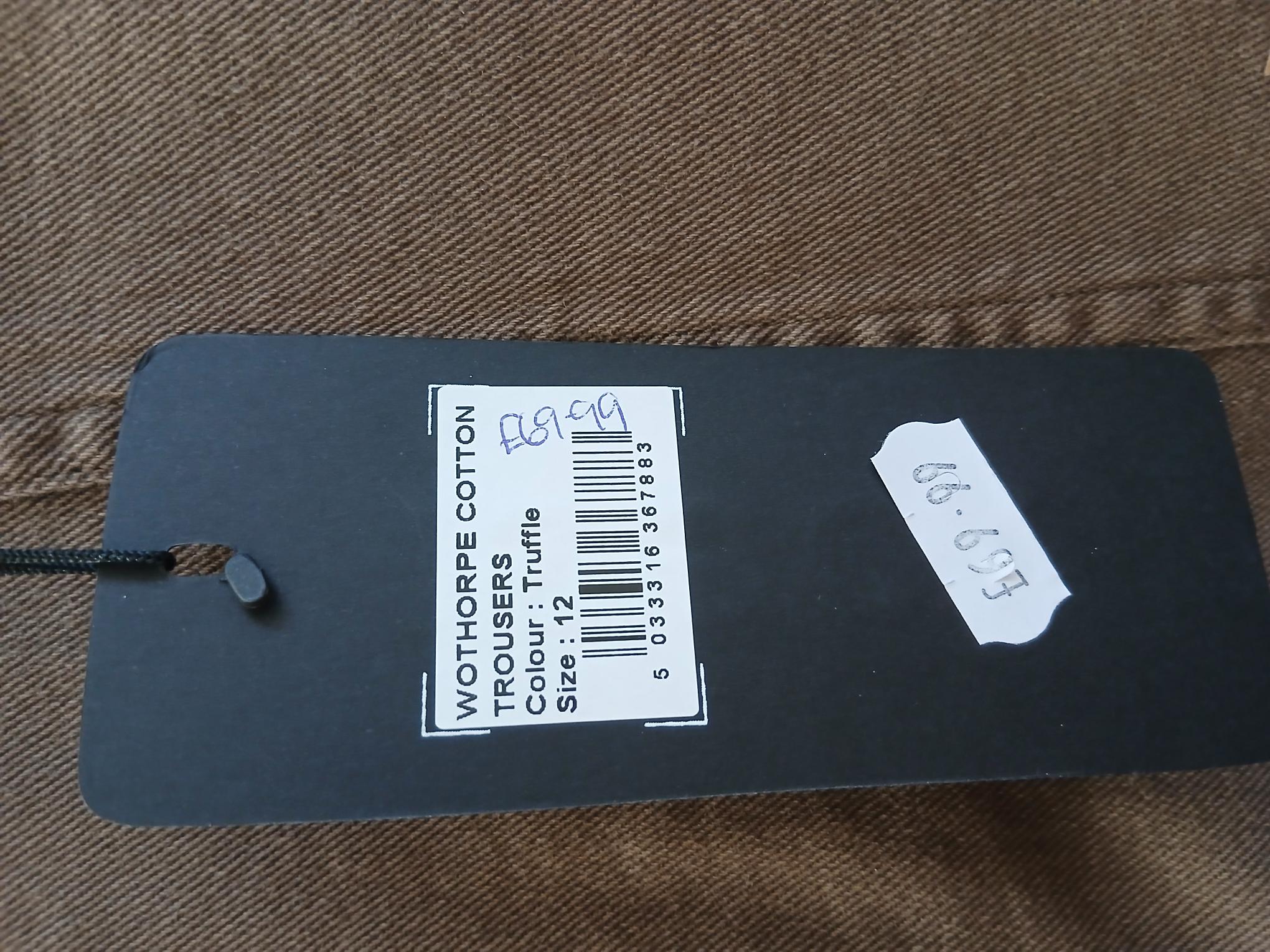 Toggi Wothorpe Womens Cotton Trouser