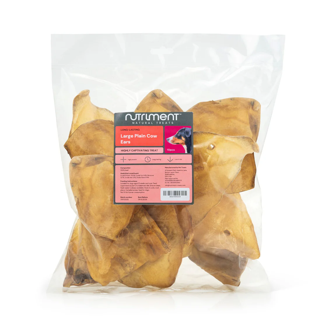 Large Cow Ear Dog Chew