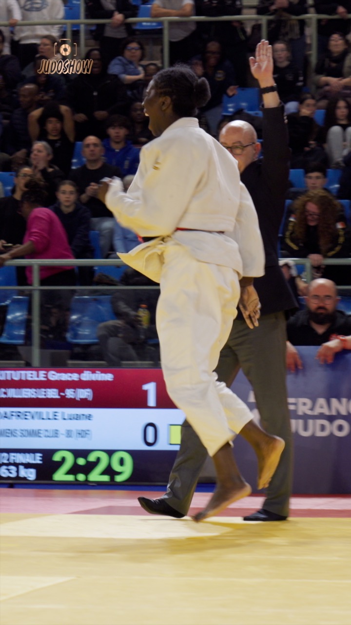 Grace Divine Kitutele 1ère -63kg JC Villiers le Bel - Réel Instagram
