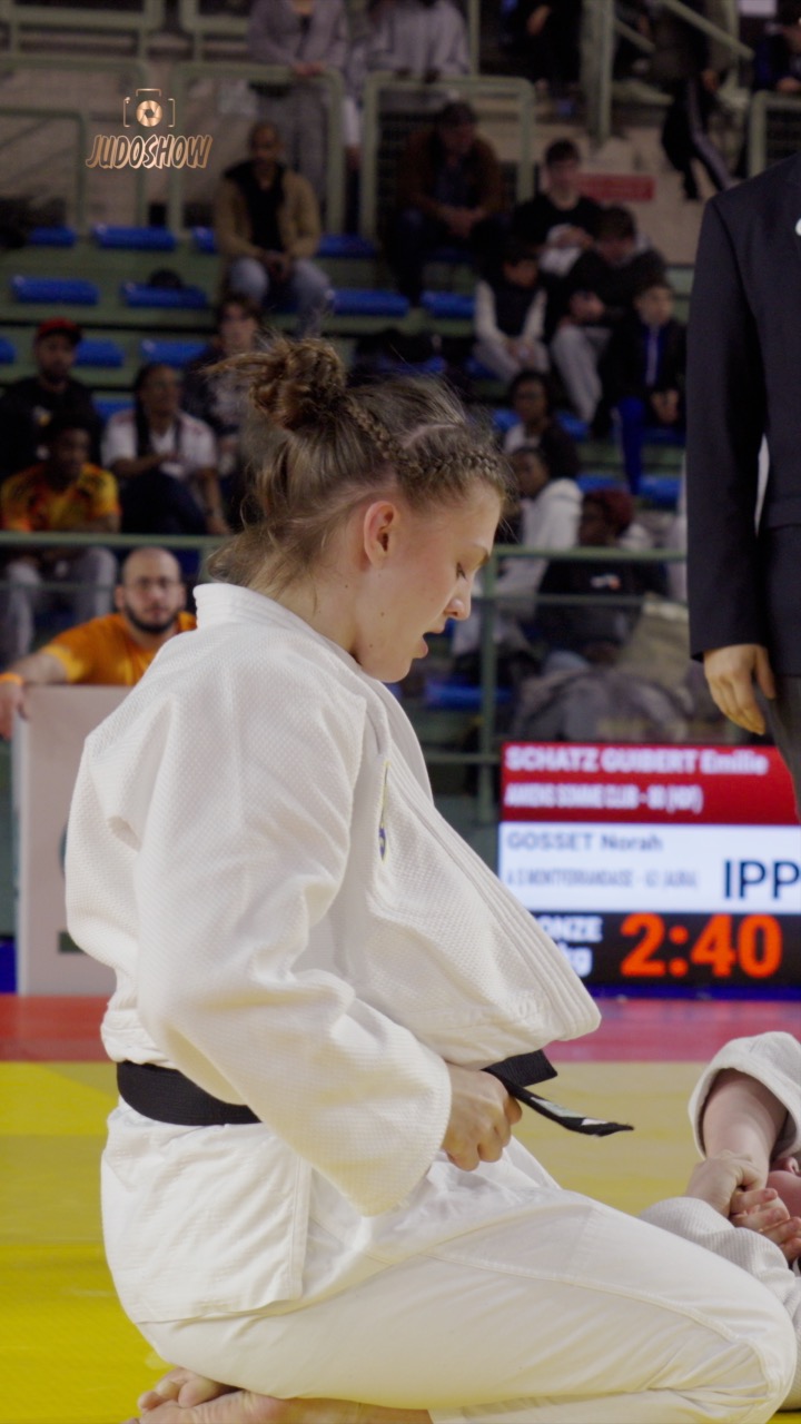 Norah Gosset 3ème -70kg AS Montferrandaise - Réel Instagram